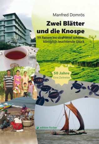 Zwei Blätter und eine Knospe - Domrös, Manfred