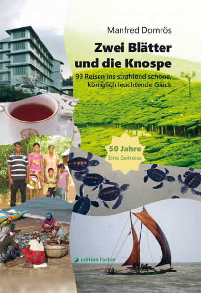 Zwei Blätter und eine Knospe - Domrös, Manfred