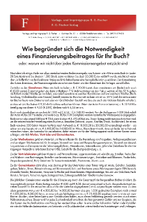 finanzierung